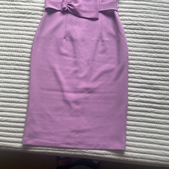 New York & Company lilac midi dress Size Medium - Picture 3 of 6